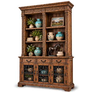 Carved Wood Hutch (TEST)