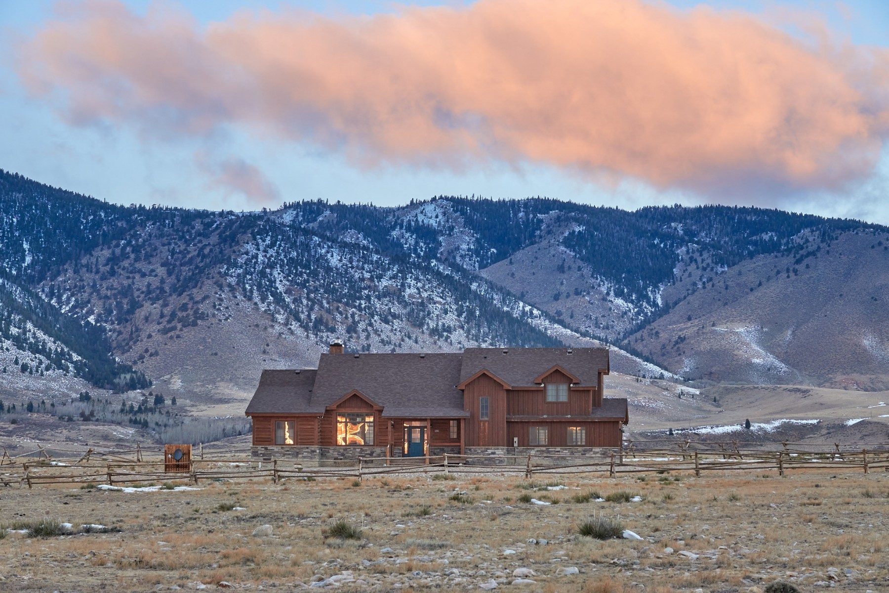 Deerwood Log Homes home