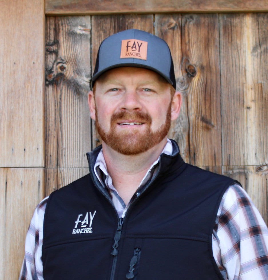 Jacob Turner, land broker with Fay Ranches