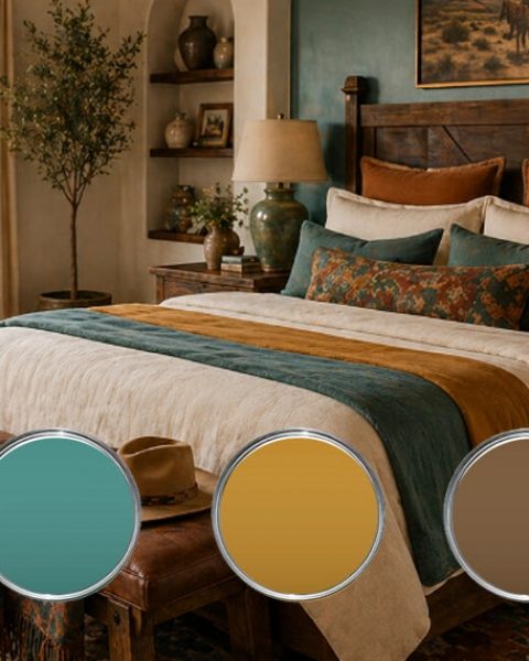 Western color palettes for ranch homes and barndominiums